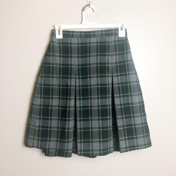 Dresses & Skirts - Plaid Pleated school Girl Skirt